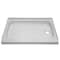 Lippert 24IN X 46IN SHOWER PAN; RIGHT DRAIN - WHITE 210383 - alternate 1